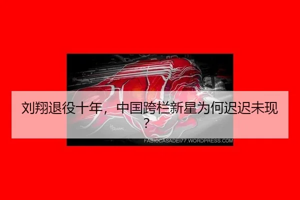 刘翔退役十年，中国跨栏新星为何迟迟未现？